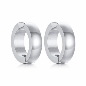 Wholesale Cambered Plating Titanium Steel Stainless Steel Earrings