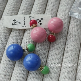 Wholesale Candy Bubble Acrylic Earrings