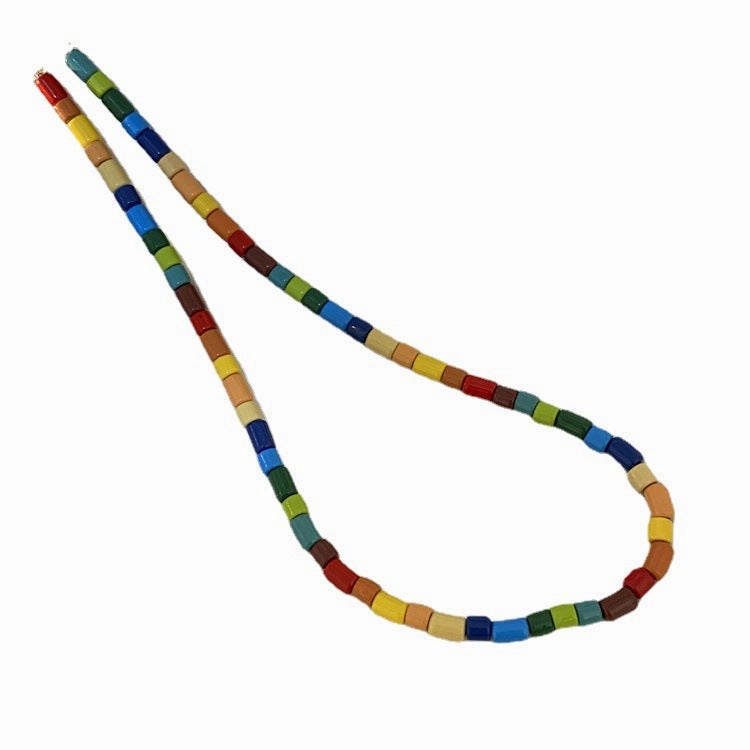 Wholesale Candy Color Acrylic Beads Necklaces