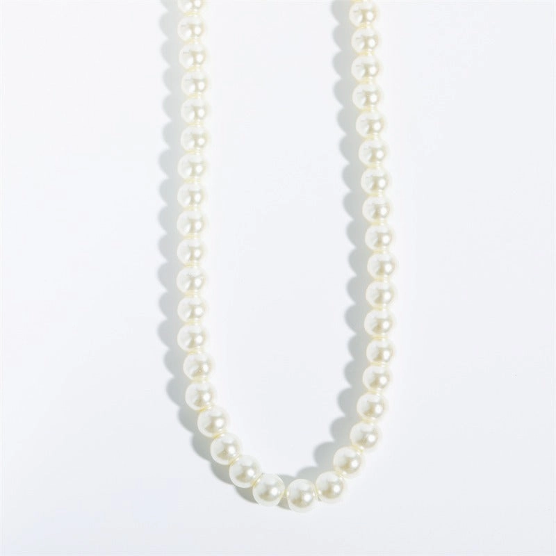 Wholesale Candy Colored Letter Titanium Steel Necklaces