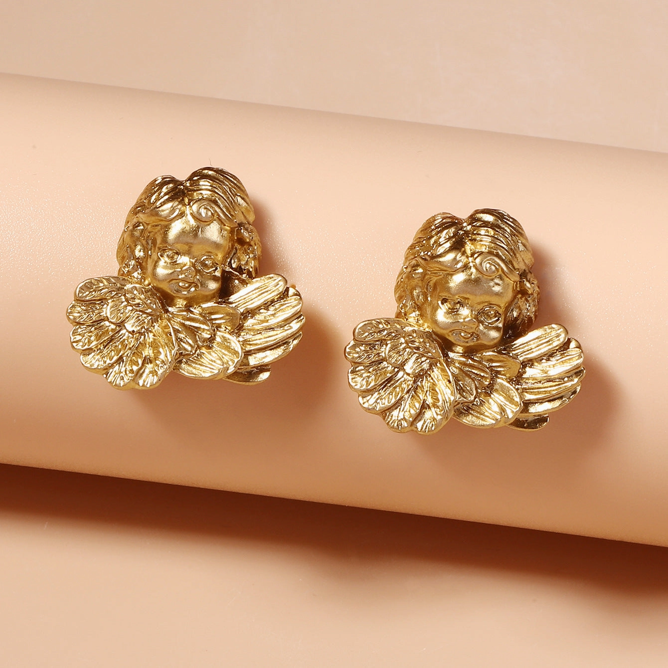 Wholesale Cartoon Angel Resin Earrings