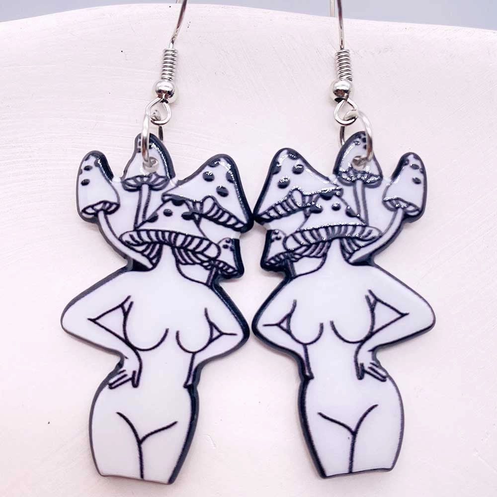 Wholesale Cartoon Character Acrylic Earrings