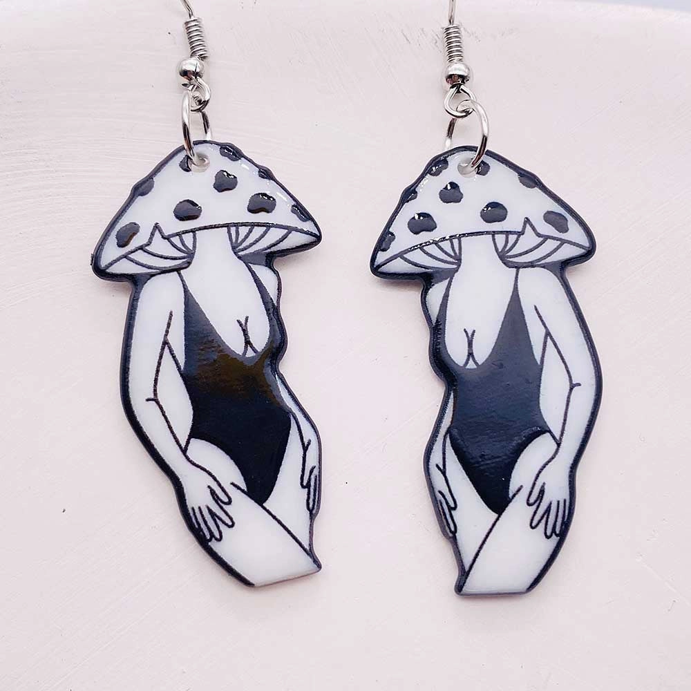 Wholesale Cartoon Character Acrylic Earrings
