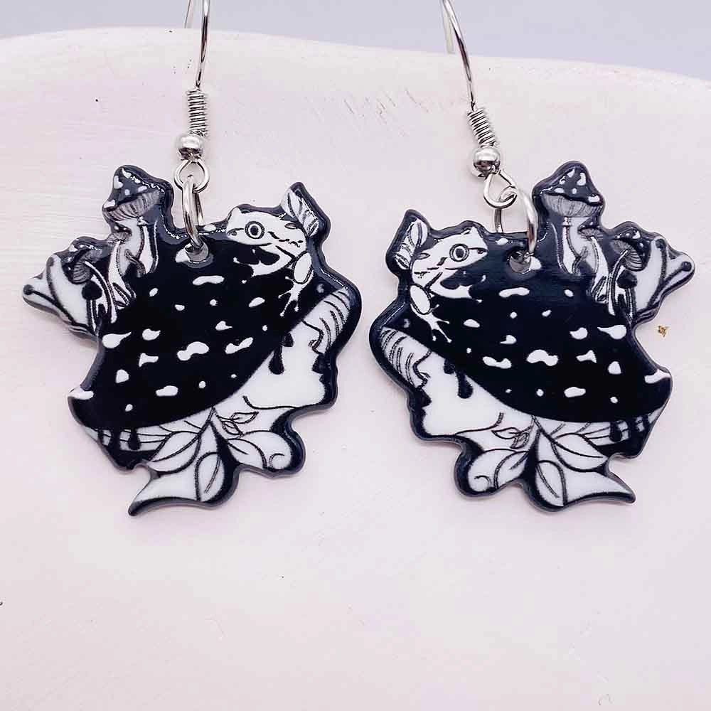 Wholesale Cartoon Character Acrylic Earrings