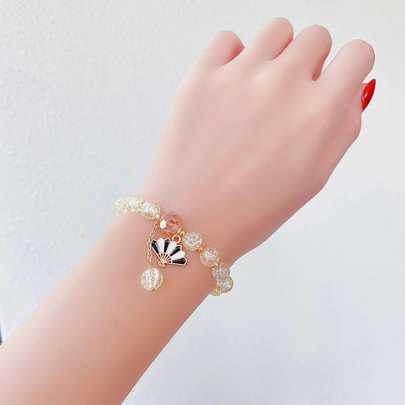 Wholesale Cartoon Glass Beads Bracelet