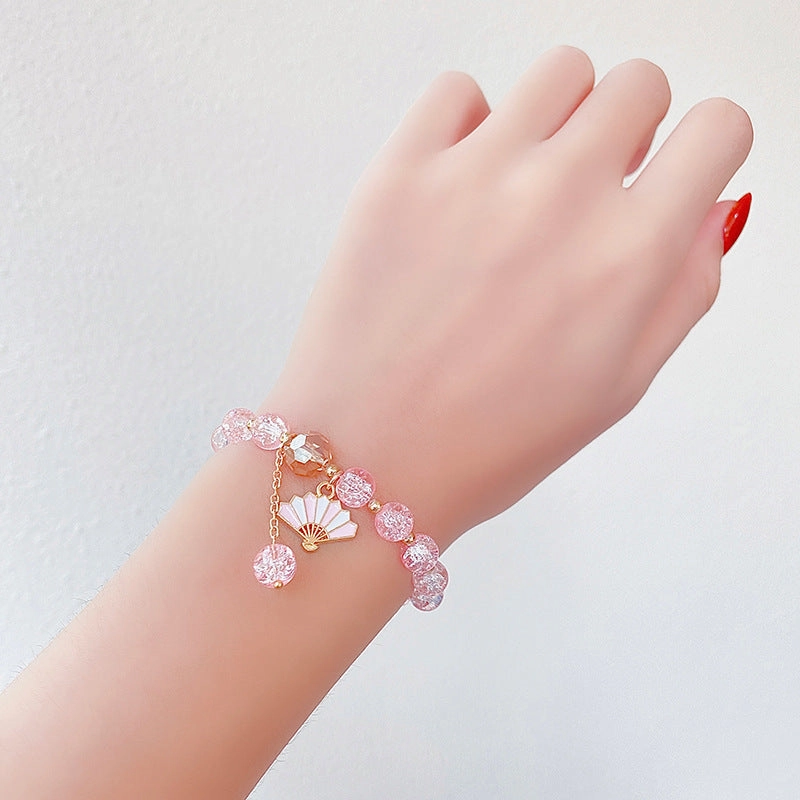 Wholesale Cartoon Glass Beads Bracelet