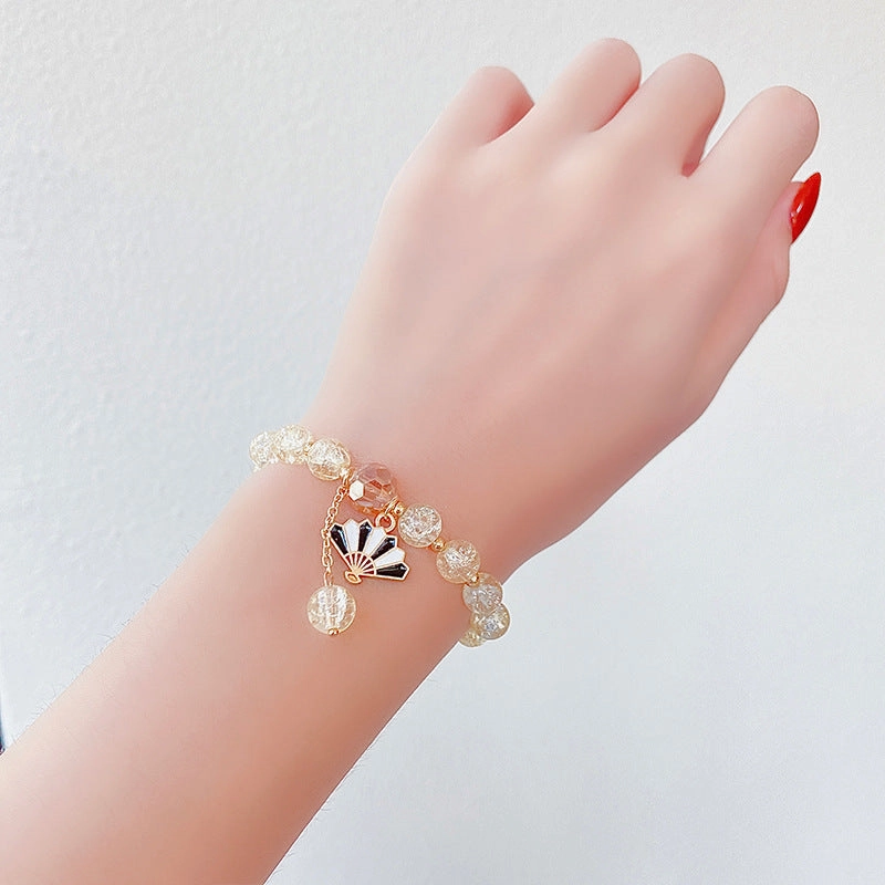 Wholesale Cartoon Glass Beads Bracelet