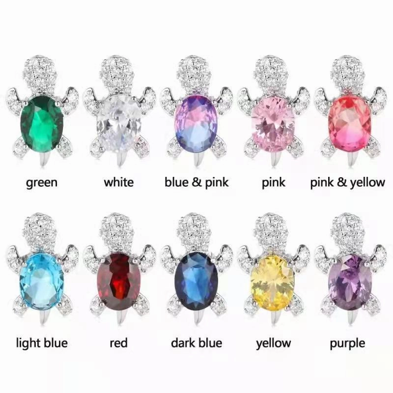 Wholesale Cartoon Turtle Alloy Earrings