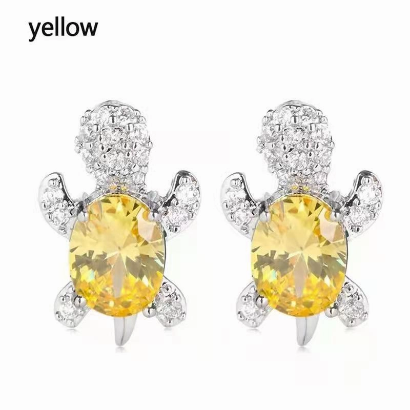 Wholesale Cartoon Turtle Alloy Earrings