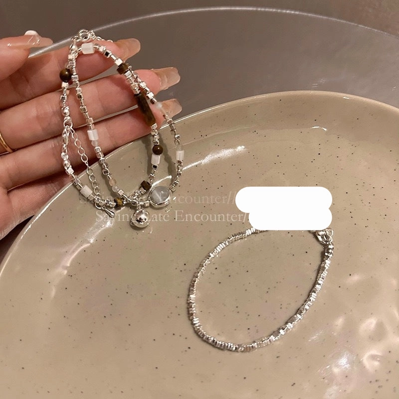 Wholesale Cat's Eye Beaded Simple Bracelet