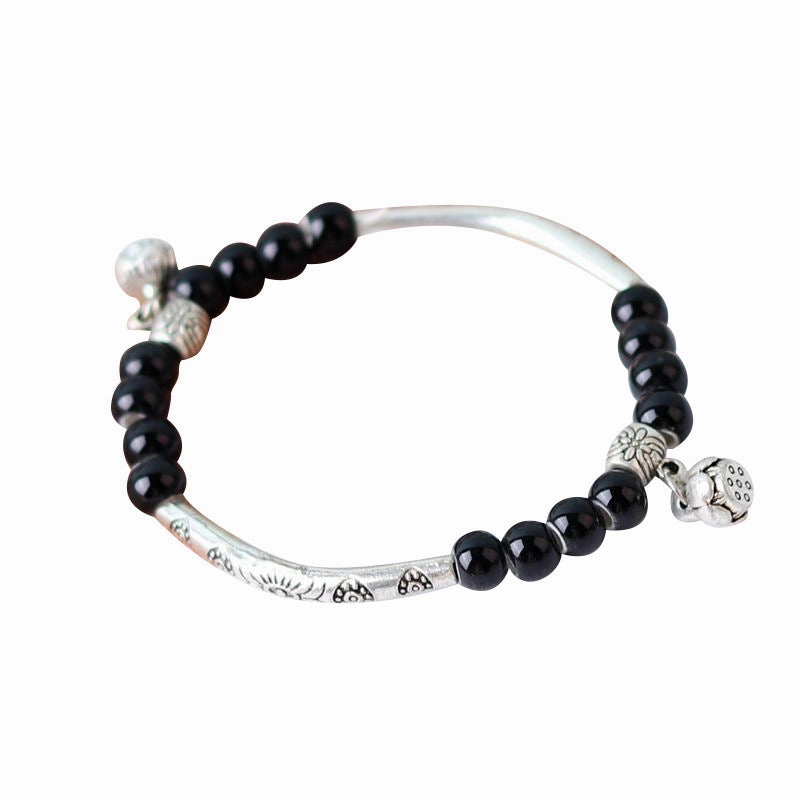 Wholesale Ceramic Beaded DIY Bend Pipe Bracelet
