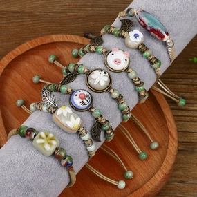 Wholesale Ceramics Personality Cartoon Creative Bracelet