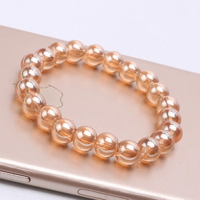 Wholesale Champagne White Shimmer Bracelet