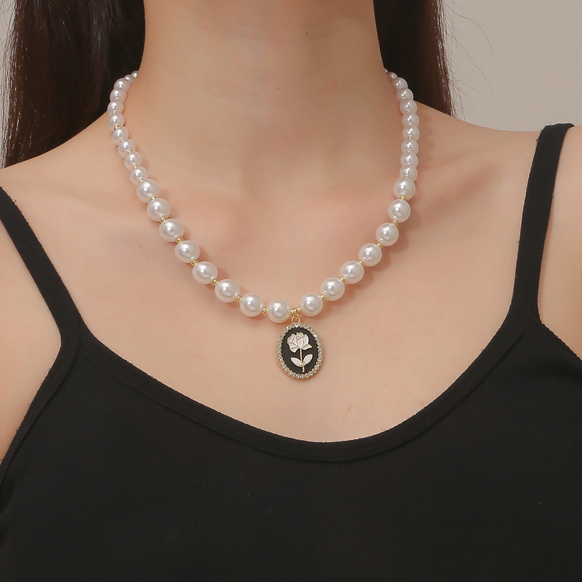 Wholesale Chanel Style Bow Fashion Necklace