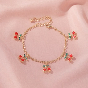 Wholesale Cherry Alloy Bracelet