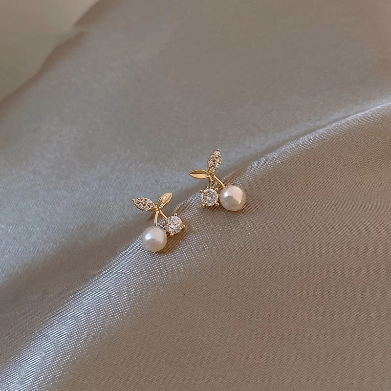 Wholesale Cherry Copper Earrings