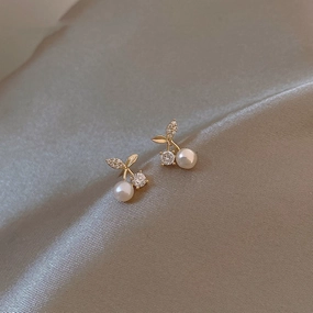 Wholesale Cherry Copper Earrings