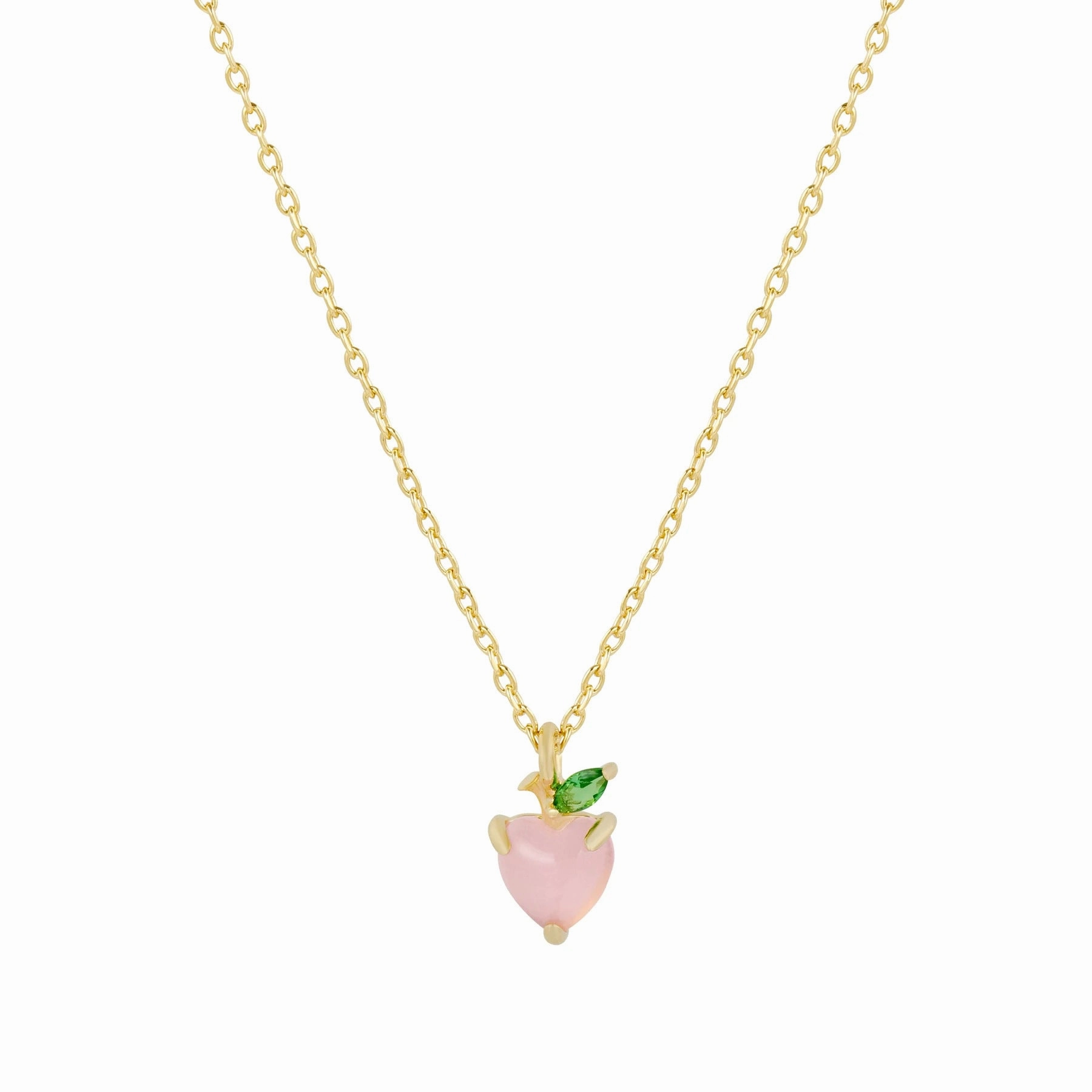 Wholesale Cherry Peach Tropical Fruit Copper Necklace