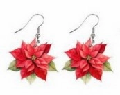 Wholesale Christmas Cartoon Christmas Tree Hohoho Elk Cow Consumption Cow Cat Rainbow Acrylic Earrings