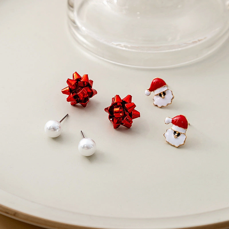 Wholesale Christmas Cartoon Earrings