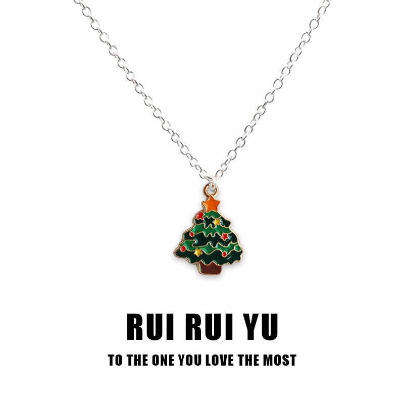 Wholesale Christmas Cartoon Necklace