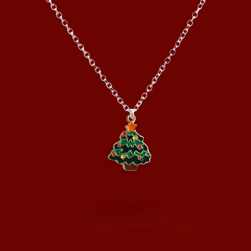 Wholesale Christmas Cartoon Necklace