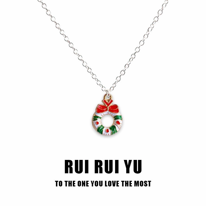 Wholesale Christmas Cartoon Necklace