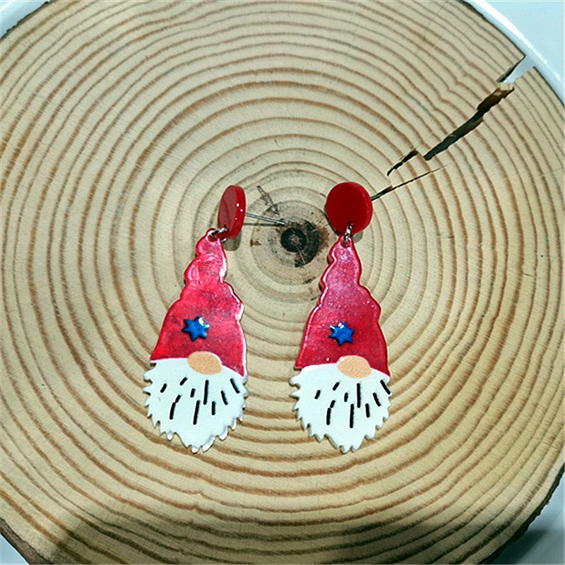 Wholesale Christmas Collection Hats Boots Acrylic Earrings