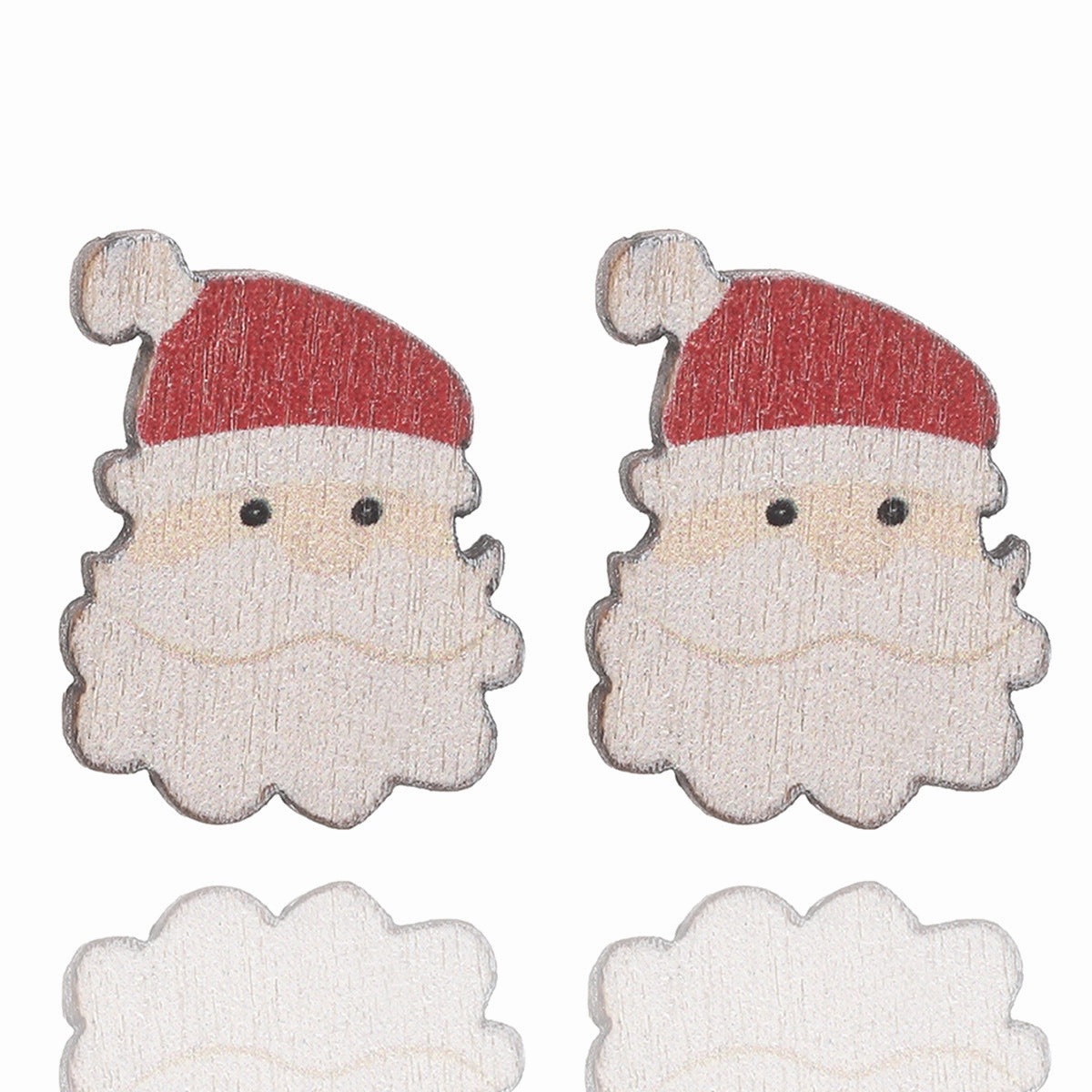 Wholesale Christmas Colorful Wood Earrings