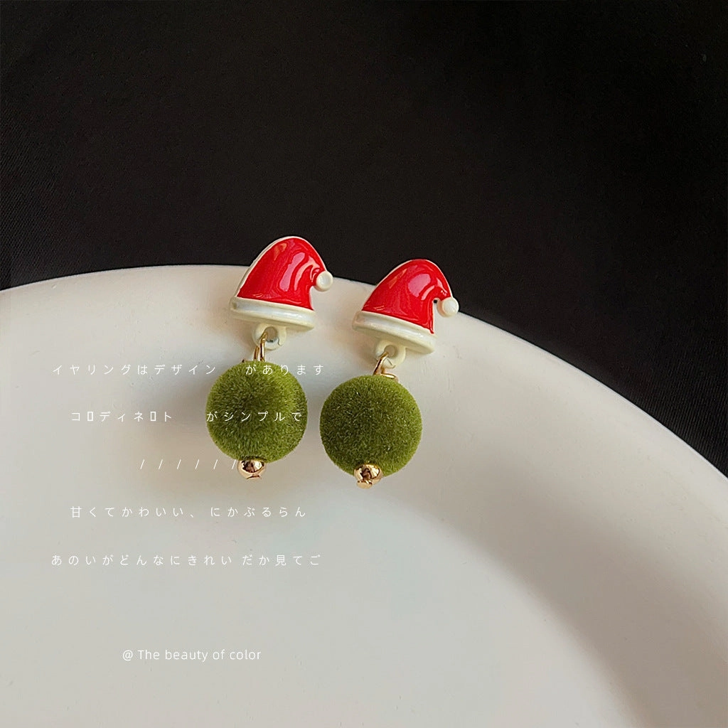 Wholesale Christmas Copper Earrings