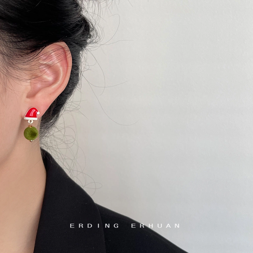Wholesale Christmas Copper Earrings