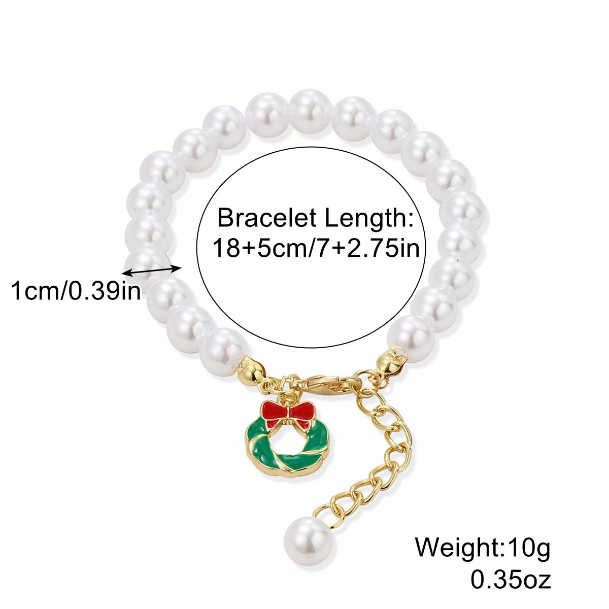 Wholesale Christmas Crystal Alloy Bracelet