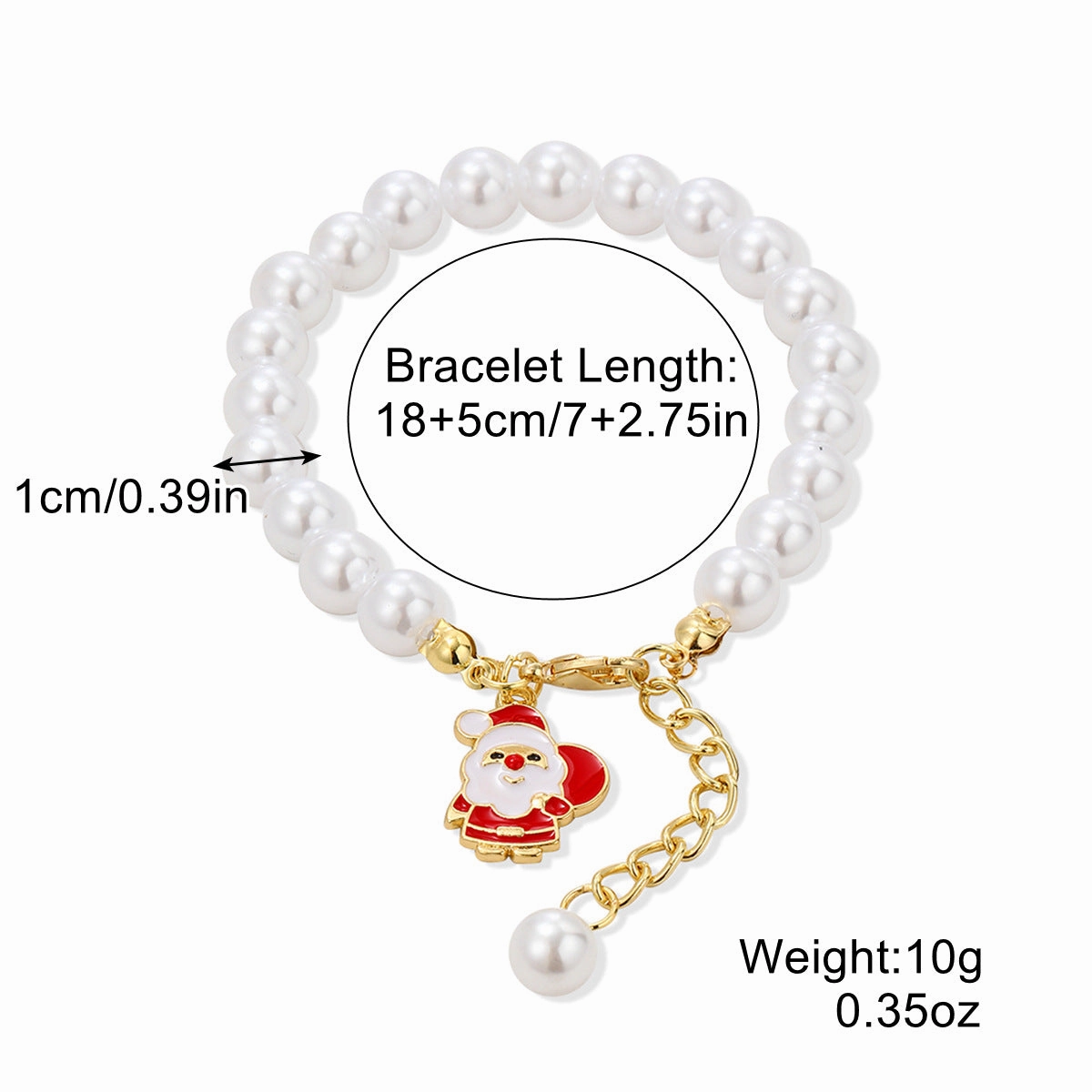 Wholesale Christmas Crystal Alloy Bracelet