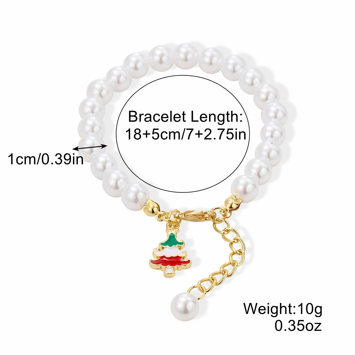Wholesale Christmas Crystal Alloy Bracelet