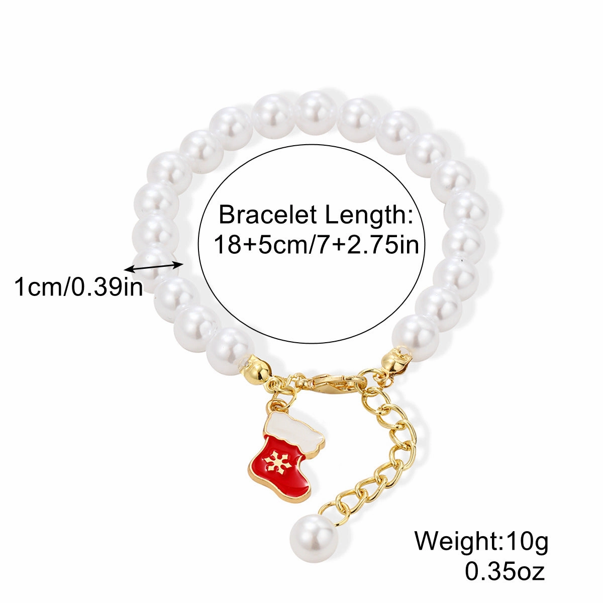 Wholesale Christmas Crystal Alloy Bracelet