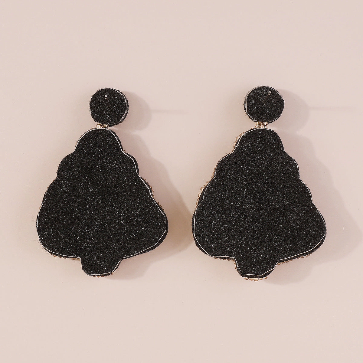 Wholesale Christmas Handmade Beaded Diamond Crystal Earrings