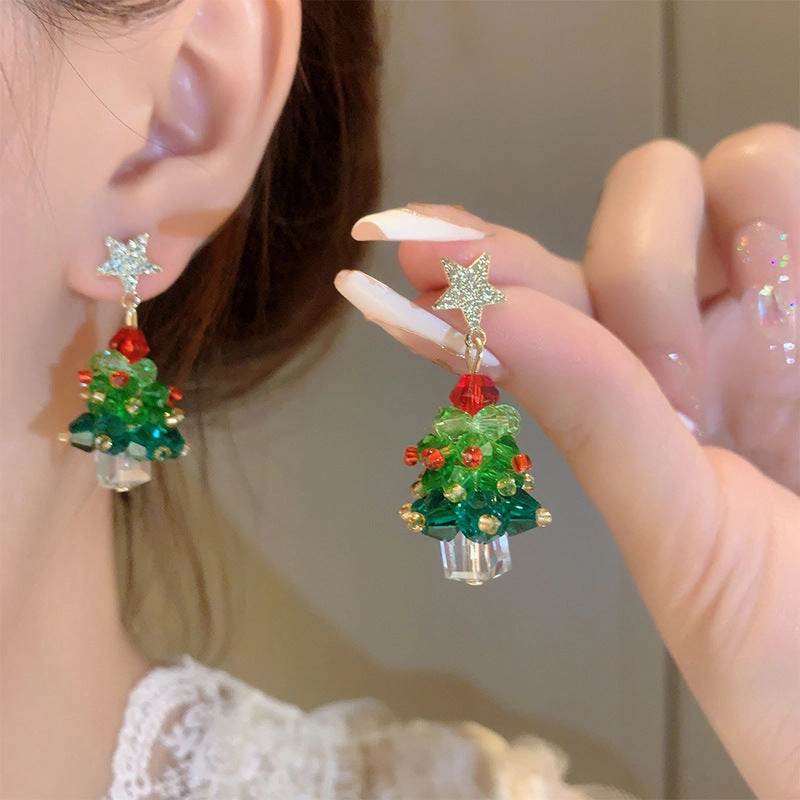 Wholesale Christmas Red Earrings