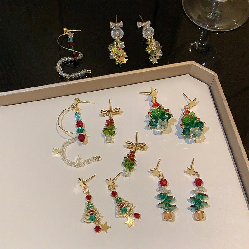 Wholesale Christmas Red Earrings