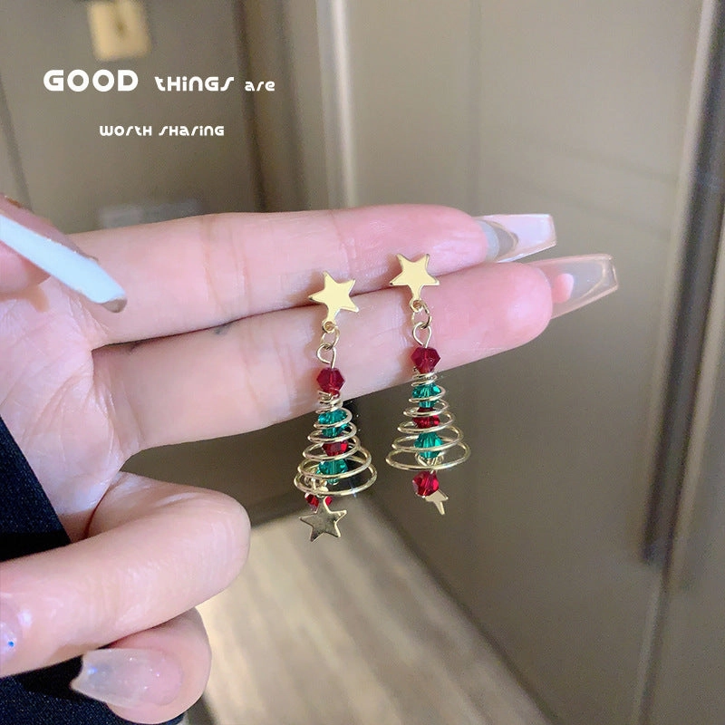 Wholesale Christmas Red Earrings