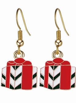 Wholesale Christmas Santa Claus Snowflake Christmas Tree Elk Earrings
