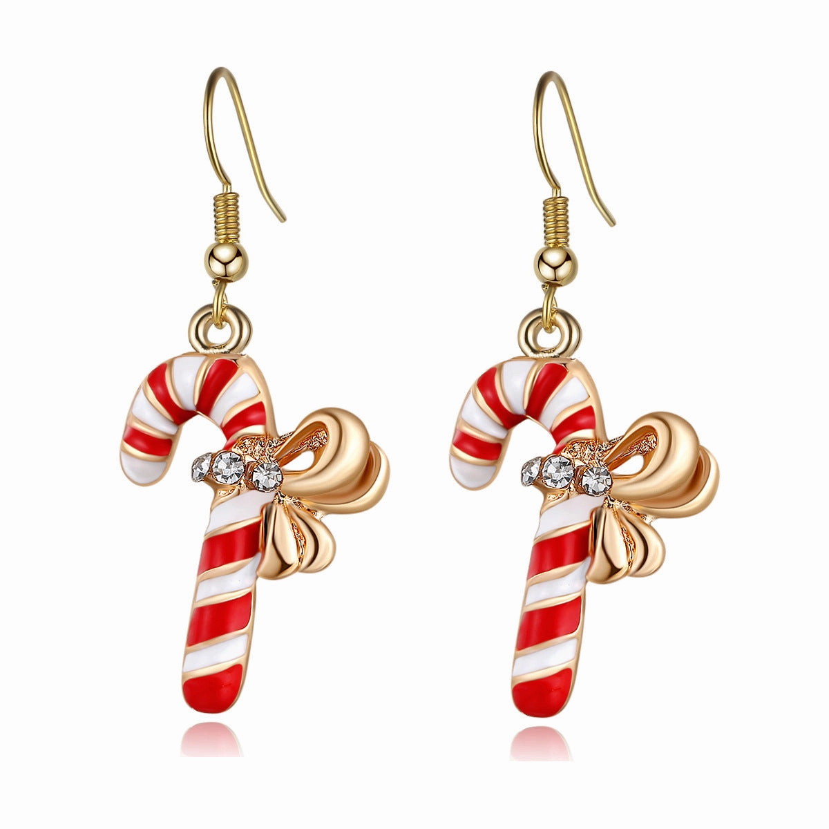 Wholesale Christmas Santa Elk Earrings