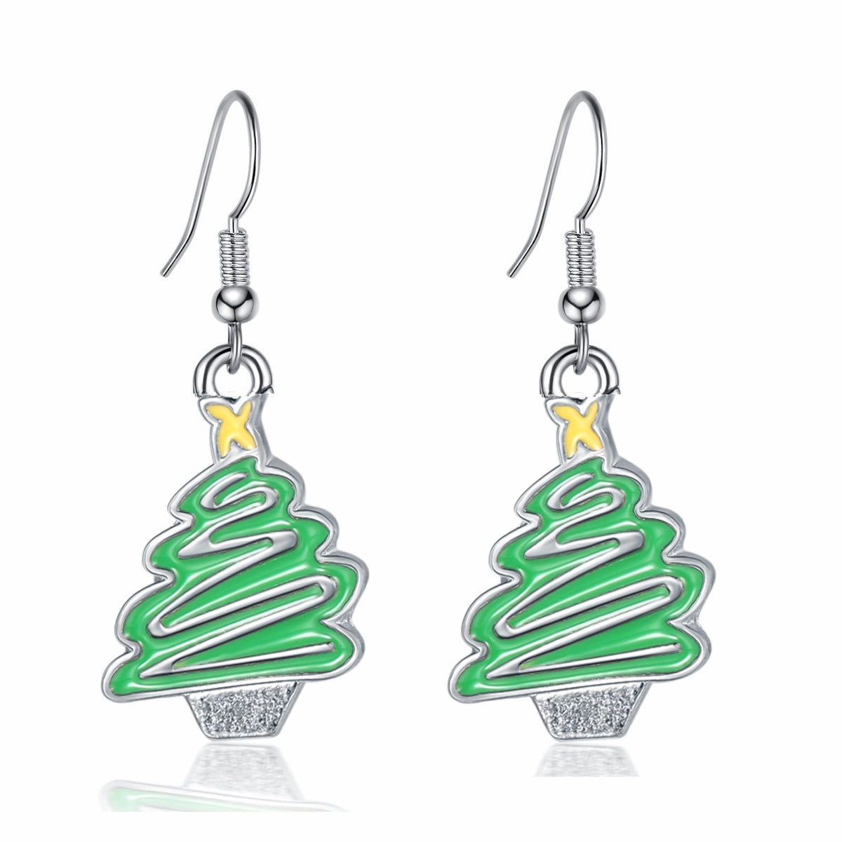 Wholesale Christmas Santa Elk Earrings