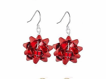 Wholesale Christmas Santa Elk Earrings