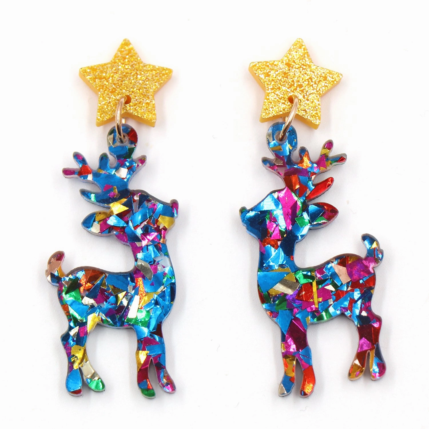 Wholesale Christmas Series Earrings Acrylic Earrings