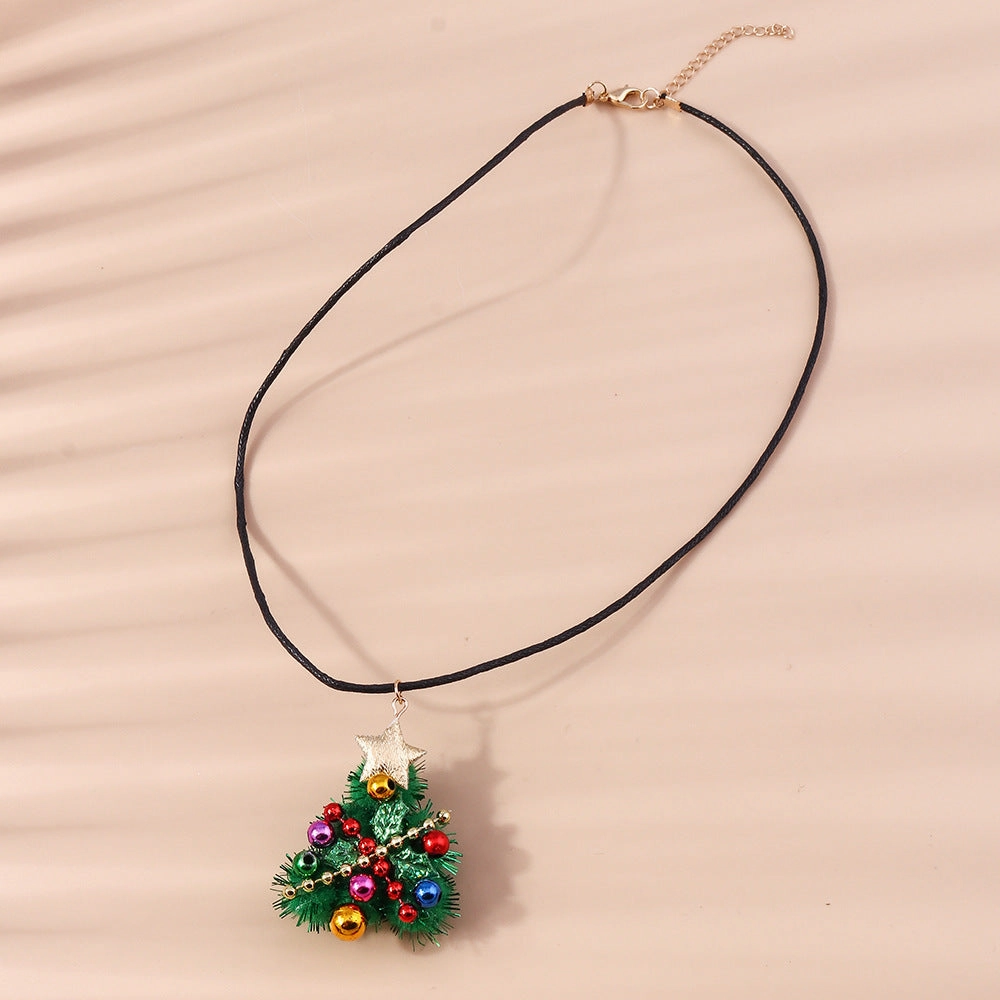 Wholesale Christmas Tree Diy Felt Plastic Earrings