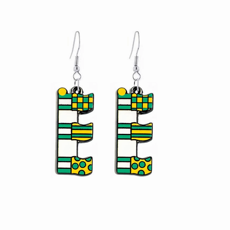 Wholesale Circus Clown Acrylic Earrings