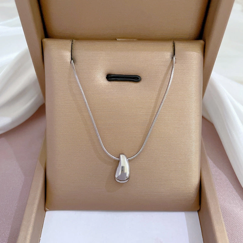 Wholesale Clavicle Titanium Steel Necklaces