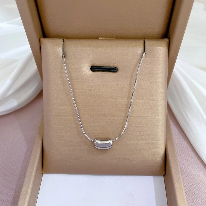 Wholesale Clavicle Titanium Steel Necklaces