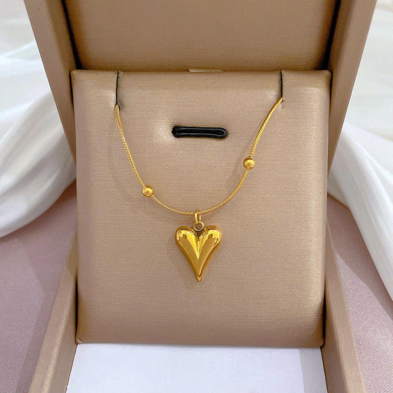 Wholesale Clavicle Titanium Steel Necklaces