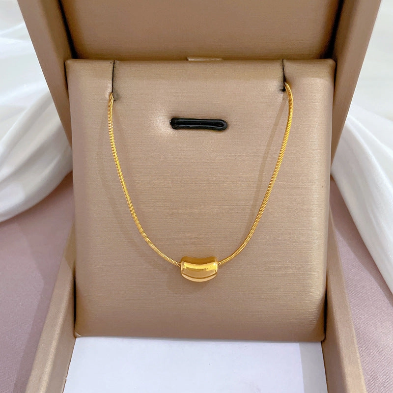 Wholesale Clavicle Titanium Steel Necklaces